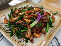 葱爆河虾-75幢私房菜馆