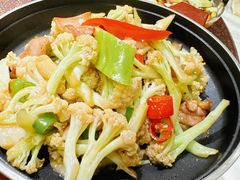 虾酱花菜-绿雅酒家(江西中路店)