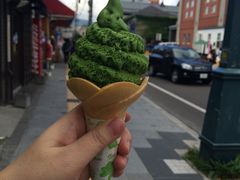浓茶冰淇淋-茶和々(茶和々 小樽店)