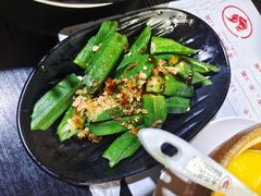 白灼秋葵-绿柠食堂(北外滩店)