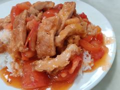 番茄猪扒饭-好好滋味茶餐厅