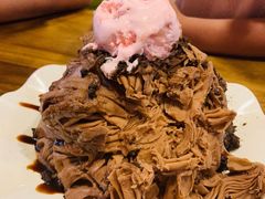巧克力绵绵冰-二斗栗子(黄河道店)