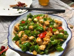 麻辣鸡丁-瑜瑜饭馆