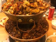 -超越炭火牛蛙火锅鸡(河东店)