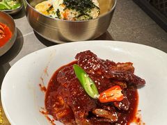 -草家酱蟹炭火烤肉店(珲春南路一店)