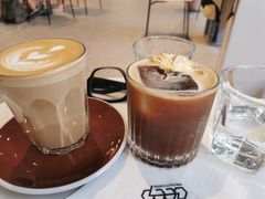 黑糖肉桂拿铁-DEEP COFFEE(瑞光烘焙工厂店)