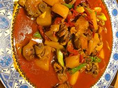 新疆大盘鸡-胖老汉椒麻鸡清真新疆菜(西御街店)