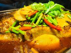 -探鱼·鲜青椒爽麻烤鱼(西南商都店)