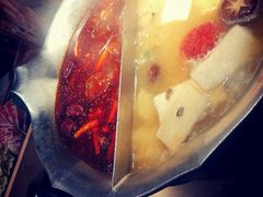 台式麻辣花胶鸡鸳鸯锅-湊湊火锅·茶憩(世博大道店)