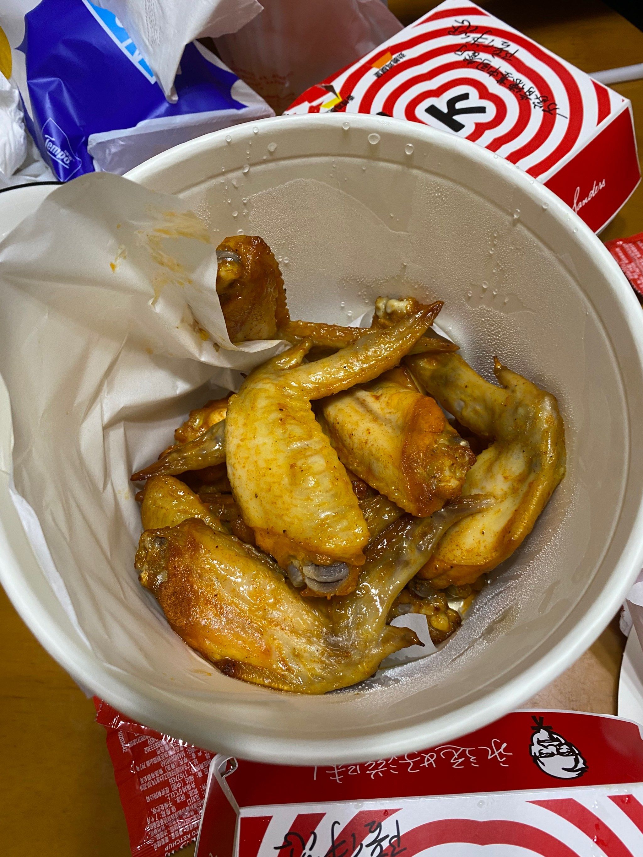 肯德基十翅一桶