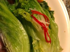 白灼罗马生菜-悦融琥珀·京鲁菜·海味珍品(西单店)
