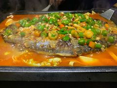 -探鱼·鲜青椒爽麻烤鱼(苏宁广场店)