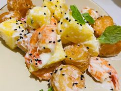 菠萝油条虾-鹿港小镇(滨北店)