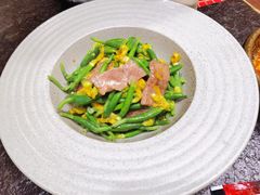 和牛炒日本青瓜花-古田居·特色寿司料理(星之岛旗舰店)