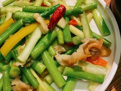 芦笋炒螺片-肴约·花园式餐厅(湖里店)