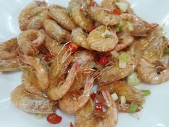 油爆大虾-明记海鲜美食老字号(明记总店)