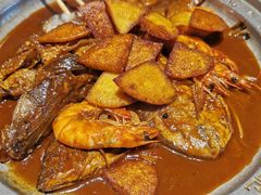 杂鱼一锅出-渔民船说·北塘海鲜·天津菜·海肠捞饭(北塘古镇店)