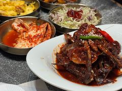 -草家酱蟹炭火烤肉店(珲春南路一店)