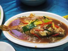 酱油煮小黄鱼-辉记潮汕海鲜砂锅粥(林和西店)