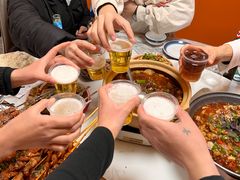 -海盗船. 龙虾烧烤. 酒馆