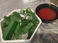 秋葵-靓靓蒸虾(中山公园店)