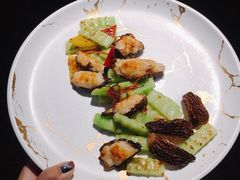 XO酱爆青芥兰羊肚菌-麟1929(外滩店)
