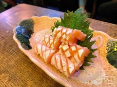 三文鱼腩刺身-米彩料理(西丽店)
