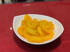 糖水黄桃-萧记三鲜烩面(郑汴路店)