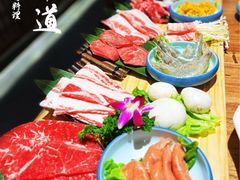 -明洞阿姨·韩式酱蟹烤肉·创意料理(三元桥店)