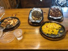 料理烤老味道鸡块-老东镇啤酒屋海鲜加工·蒸汽海鲜·海鲜烧烤(台东店)