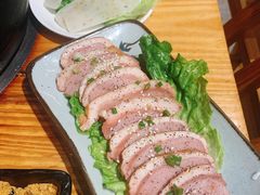 烟熏鸭胸肉-胖记烤肉(江汉路店)