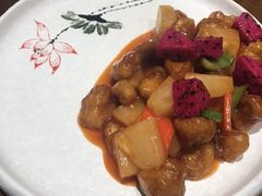 酸甜菠萝猴头菇-十二舍·湯物素煮(江泰潤政店)