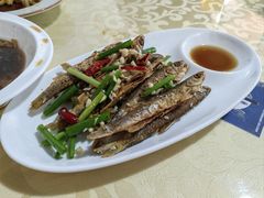 椒盐溪坑鱼-凤嫂农家乐(梁弄店)