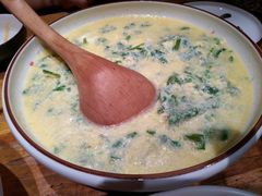 野荠菜炖土鸡蛋-老滇山寨•云南特色菜•地方菜•民族风情歌舞表演(金碧店)