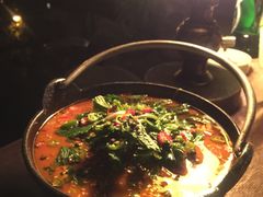 吊锅酸萝卜牛肉-新竹里馆·花园餐厅(兴苑路店)