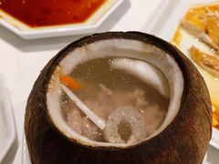 椰皇竹荪炖鸡-金戈戈香港豉油鸡(南山海岸城店)