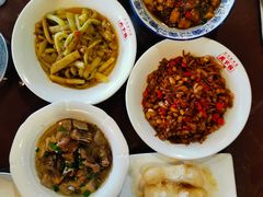 茄子盐蛋黄-天下客饭店(中山路店)
