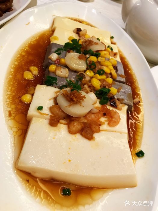 炳胜品味(海印总店)-水晶三色豆腐-菜-水晶三色豆腐图片-广州美食-大