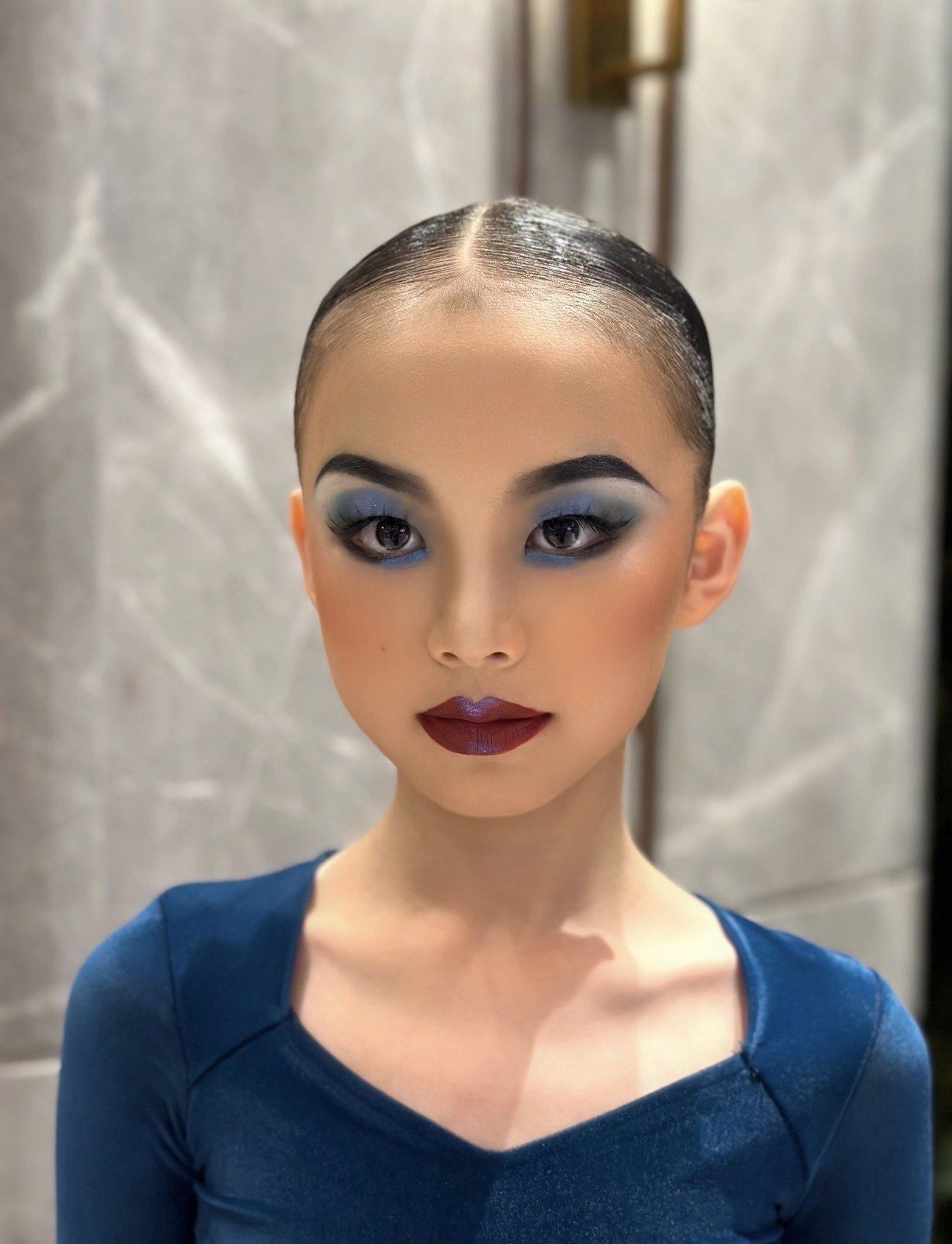 太原拉丁舞比赛妆来咯