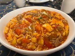 番茄牛肉滑蛋-晓平饭店(嘉善路店)