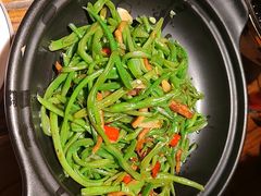 砂煲扁豆丝-大海碗·炸酱面·烤鸭·京菜(天坛店)
