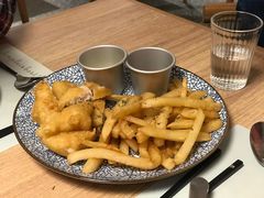 炸龙利鱼薯条-幸薈飯堂