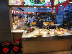 自助取餐区-村长家的疙瘩汤·东营菜(东营茶城店)