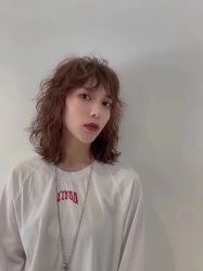 -I+造型烫发染发