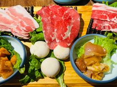 -明洞阿姨·韩式酱蟹烤肉·创意料理(三元桥店)