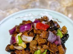 黑椒牛肉粒-潍坊菜馆·环海生日餐厅