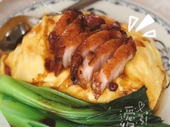 炭火叉烧滑蛋饭-渔记茶餐厅(渔村店)
