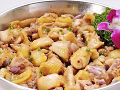 红葱头蒸龙门胡须鸡-一品美食城(石碣序伦小学店)