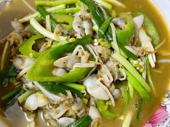 炒螺肉-海口滨海新村143号海南老字号炒菜店