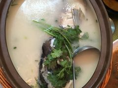 天目湖砂锅鱼头-翠茗农庄土菜馆(天目湖店)